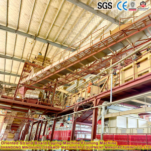 Pressa OSB ad alta efficienza energetica Risparmio energetico del 25%.