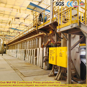 Sistem Pers Berkelanjutan Tingkat Lanjut Tiongkok untuk Produksi Chipboard/MDF/OSB