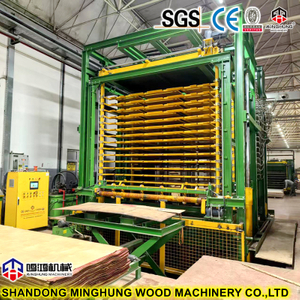 Day Plywood &Uuml;retim Hattı i&ccedil;in &ccedil;ok katmanlı sıcak pres