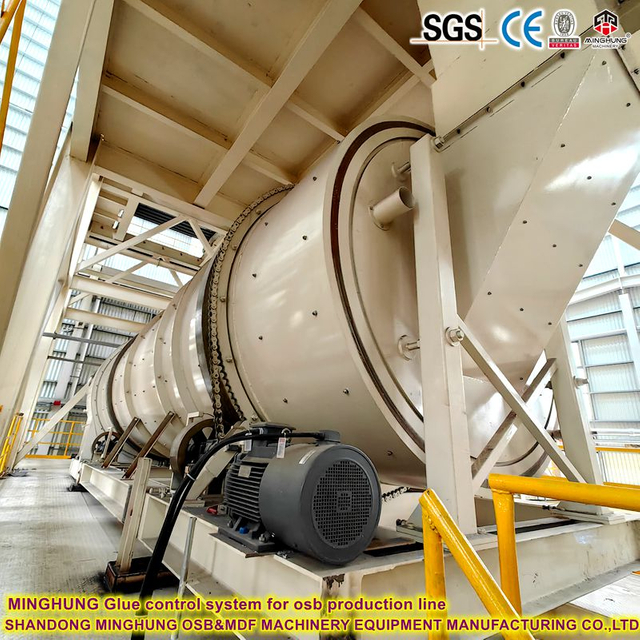 Geautomatiseerde OSB-lijmmixer Aangepaste harsmengsystemen MUF-lijmmixer 