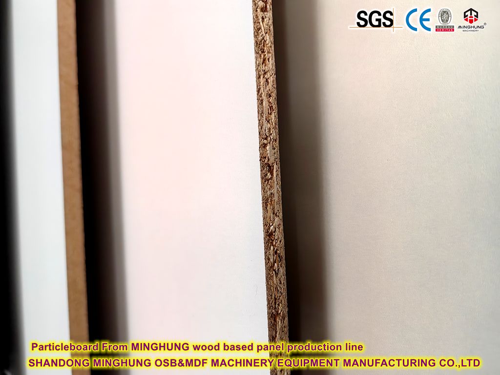 Spaanplaat Van MINGHUNG productielijn voor panelen op houtbasis