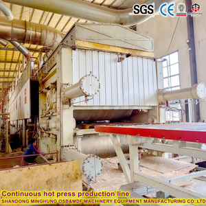 Pressa continua OSB servo idraulica con velocit&agrave; di risposta di 0,1 secondi 