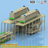 Silo per trucioli bagnati con strato centrale