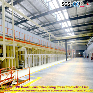 Автоматична машина безперервного плоского пресу для MDF, 15000㎡/рік, PLC Control
