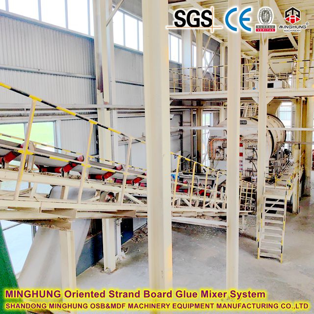 M&aacute;y trộn keo OSB với chức năng gi&aacute;m s&aacute;t độ nhớt theo thời gian thực Thiết bị nhựa OSB Brazil